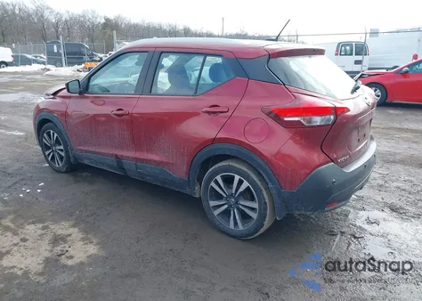 2020 Nissan Kicks Sv Xtronic Cvt z USA, uszkodzony, nr VIN 3N1CP5CV1LL540786
